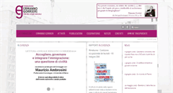 Desktop Screenshot of fondazionegorrieri.it